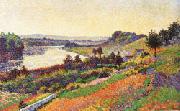 Maximilien Luce The Seine at Herblay china oil painting reproduction